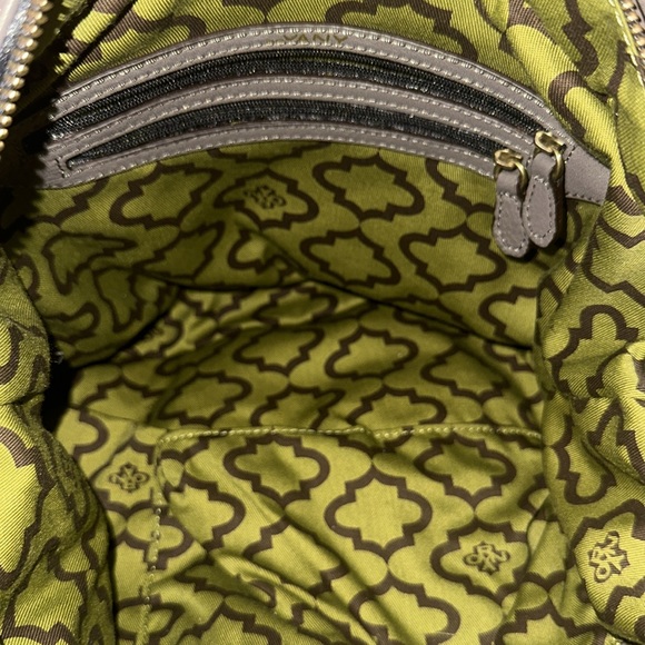 orYANY Lian pebbled leather satchel zipped shoulder bag - Picture 5 of 8